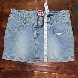 Classic Light Blue Denim Pencil Skirt